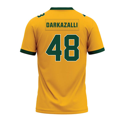 Baylor - NCAA Football : Jad Darkazalli - Gold Premium Football Jersey-1