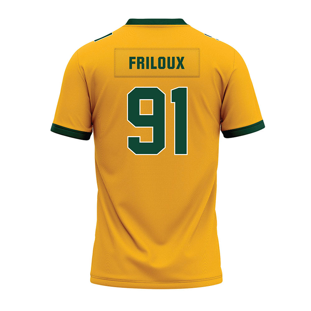 Baylor - NCAA Football : Adonis Friloux - Gold Premium Football Jersey-1