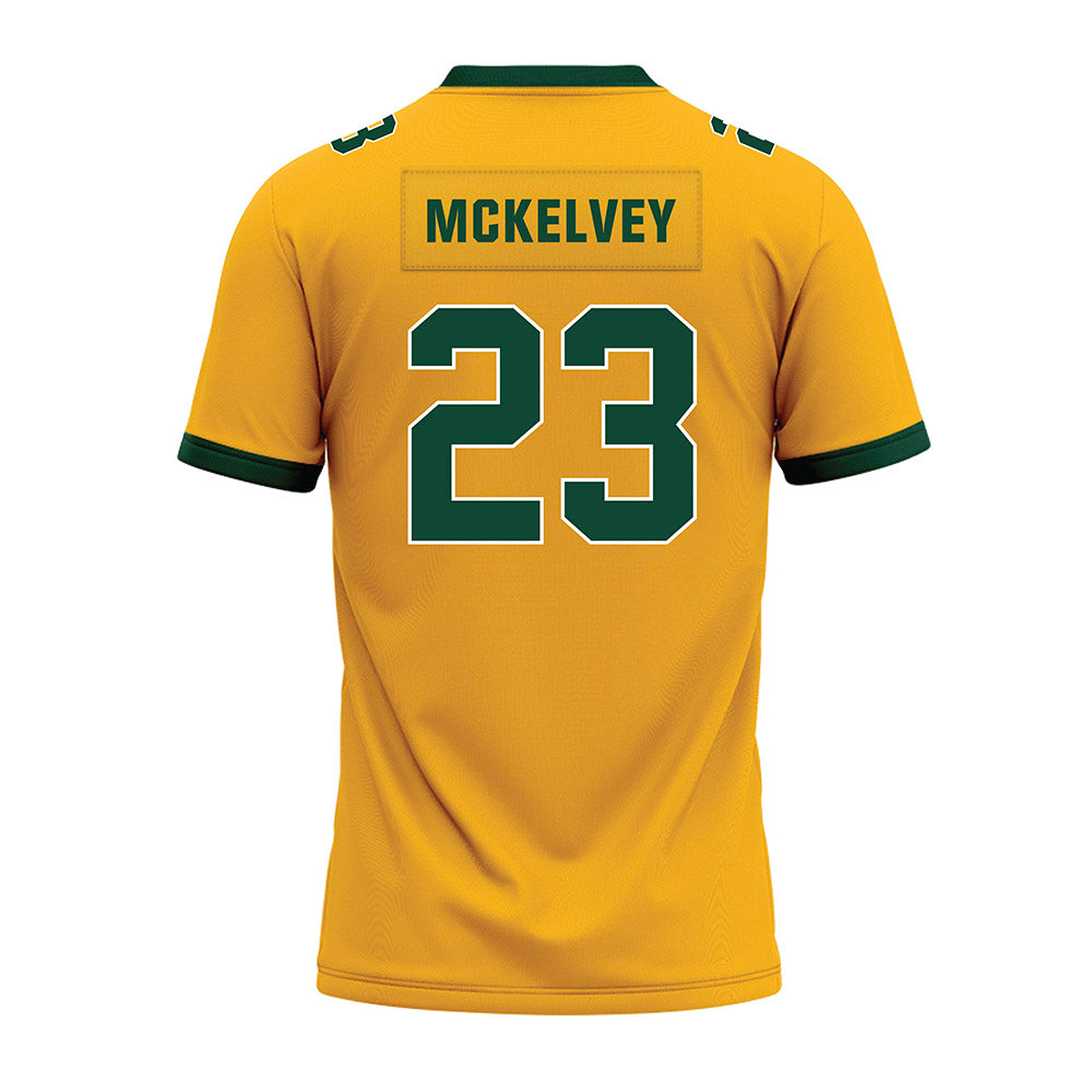 Baylor - NCAA Football : Stilton McKelvey - Gold Premium Football Jersey-1