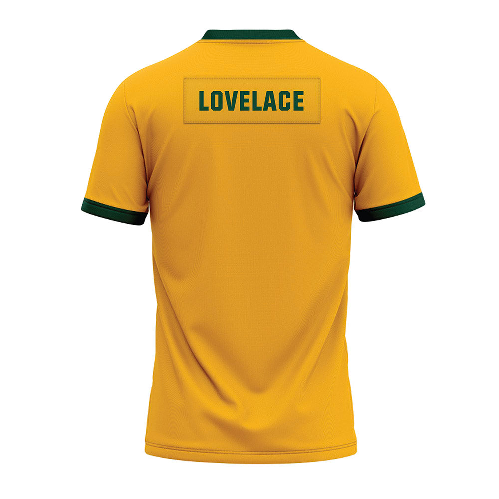 Baylor - NCAA Football : Cooper Lovelace - Gold Premium Football Jersey-1