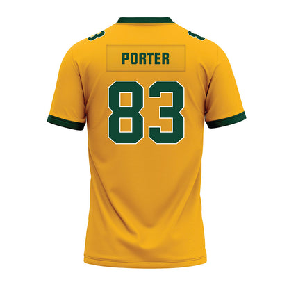 Baylor - NCAA Football : Jadon Porter - Gold Premium Football Jersey