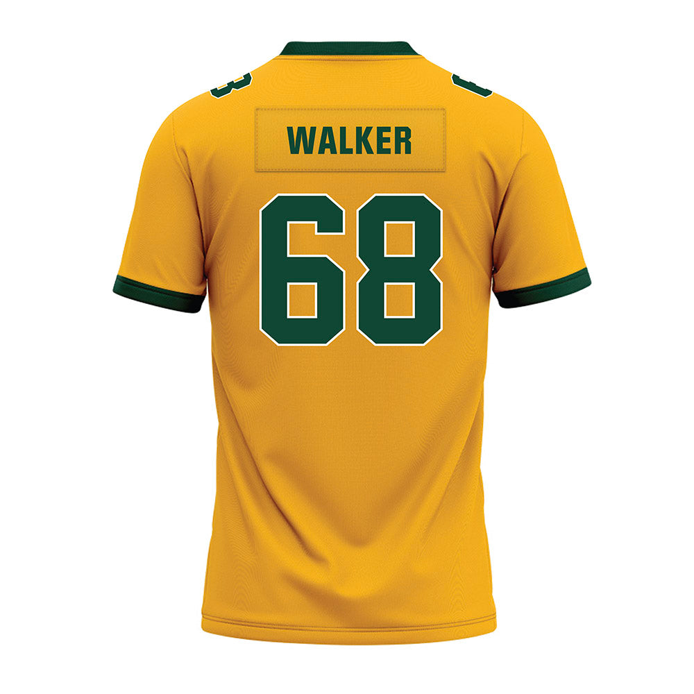 Baylor - NCAA Football : Yakiri Walker - Gold Premium Football Jersey-1