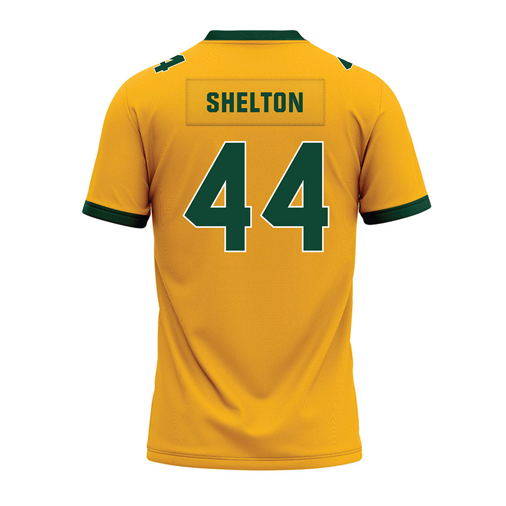 Baylor - NCAA Football : Jayden Shelton - Gold Premium Football Jersey-1