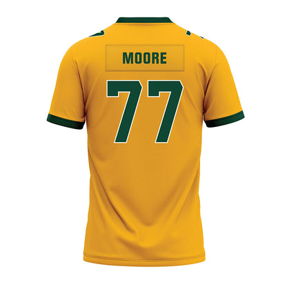 Baylor - NCAA Football : Logan Moore - Gold Premium Football Jersey-1