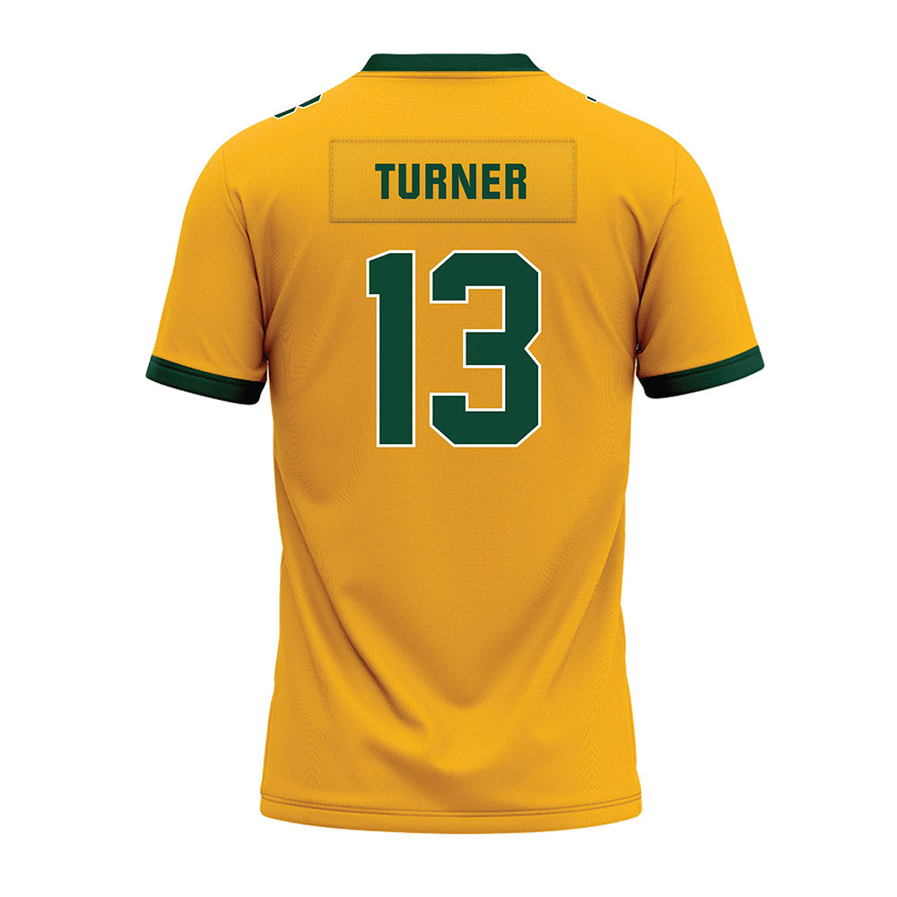 Baylor - NCAA Football : Devin Turner - Gold Premium Football Jersey-1