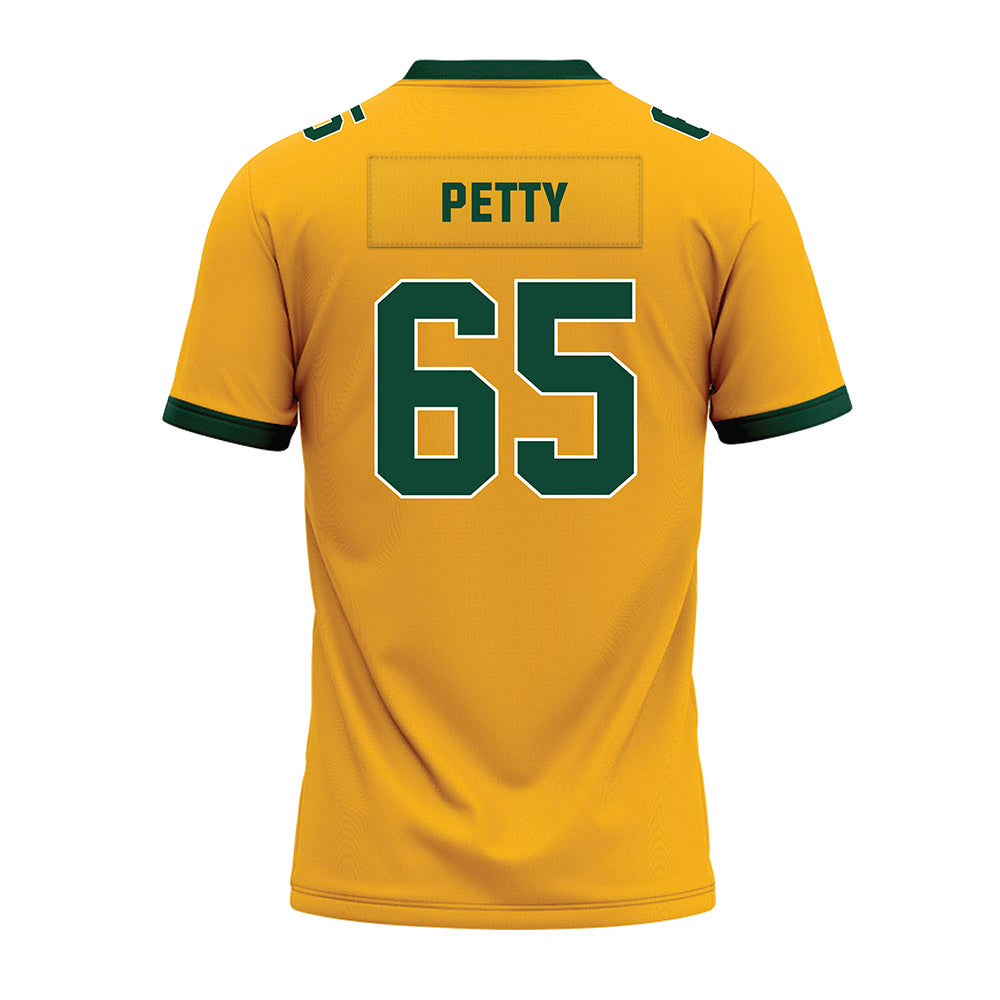 Baylor - NCAA Football : Lawson Petty - Gold Premium Football Jersey-1