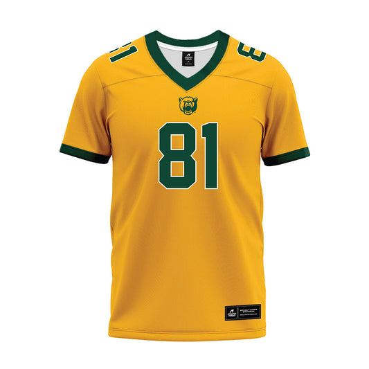 Baylor - NCAA Football : Ryne Shackelford - Gold Premium Football Jersey-0