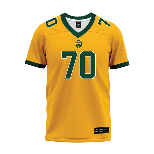 Baylor - NCAA Football : Nate Kibble - Gold Premium Football Jersey-0