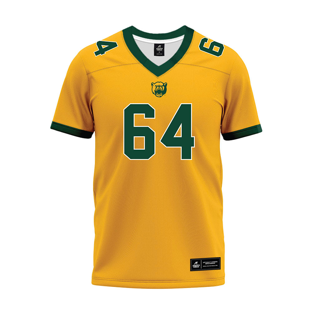 Baylor - NCAA Football : Braylen Jackson - Gold Premium Football Jersey-0