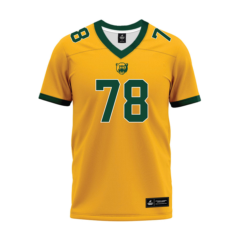Baylor - NCAA Football : Cole Rhett - Gold Premium Football Jersey-0