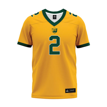 Baylor - NCAA Football : DJ Lagway - Gold Premium Football Jersey-0