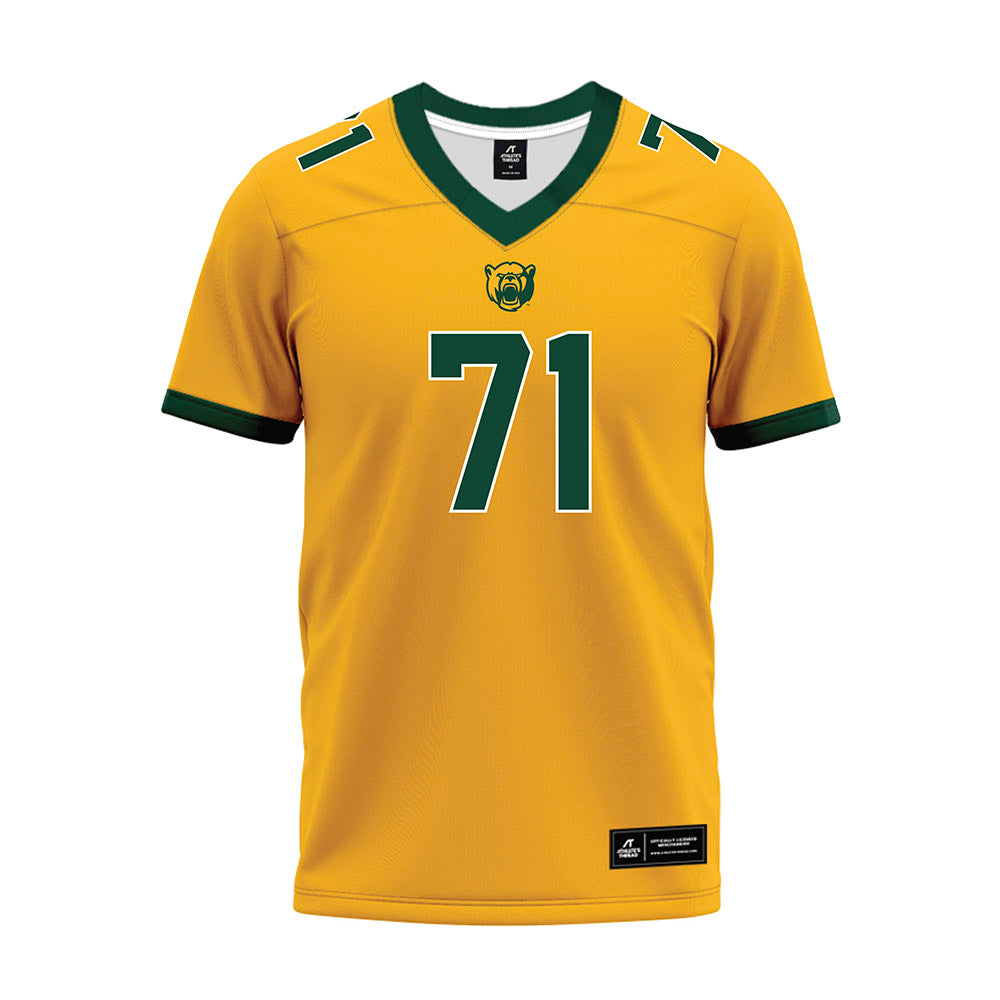 Baylor - NCAA Football : Matthew Parker - Gold Premium Football Jersey-0