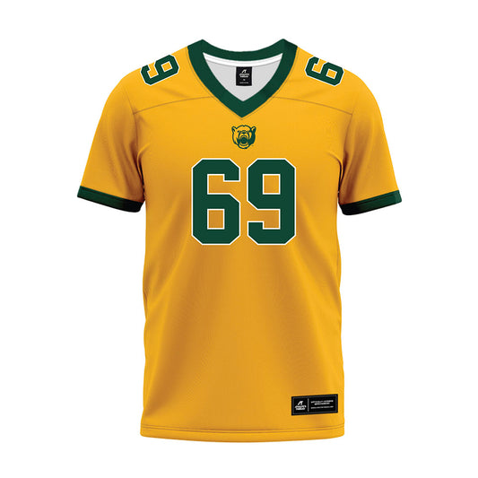 Baylor - NCAA Football : Donel Robinson Jr. - Gold Premium Football Jersey-0