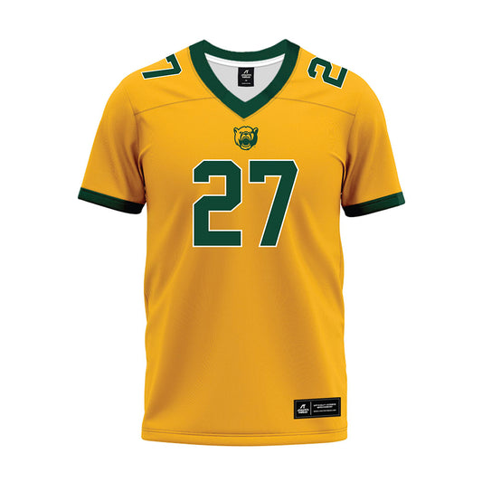 Baylor - NCAA Football : Jayden Rowe - Gold Premium Football Jersey-0