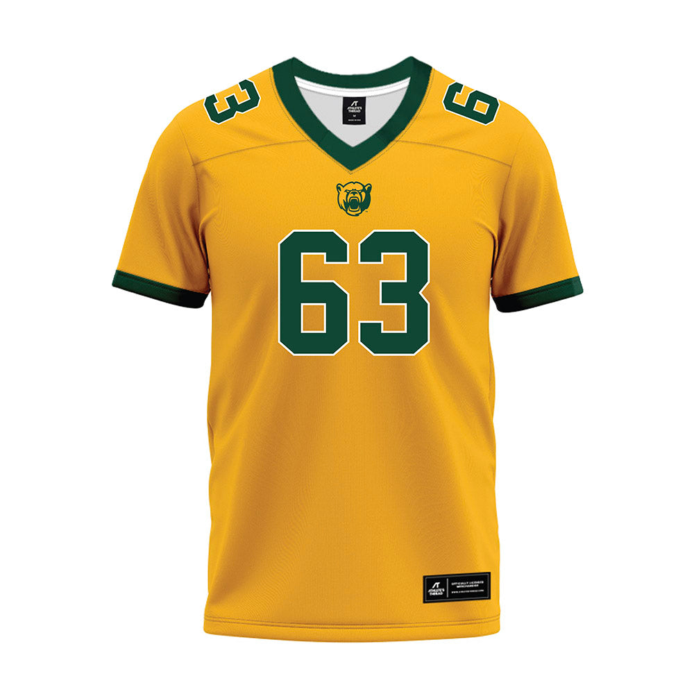 Baylor - NCAA Football : Wyatt Swaner - Gold Premium Football Jersey