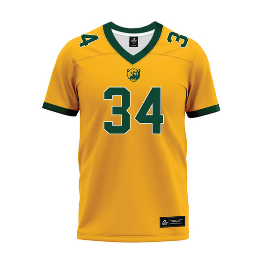 Baylor - NCAA Football : Daniel Edeni - Gold Premium Football Jersey-0