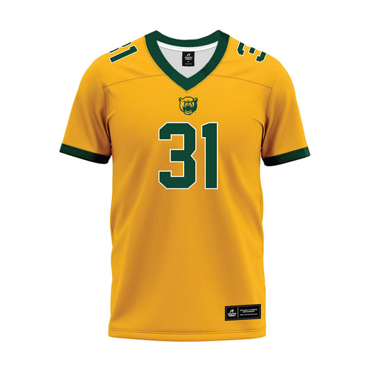 Baylor - NCAA Football : Anthony Crenshaw Jr. - Gold Premium Football Jersey-0