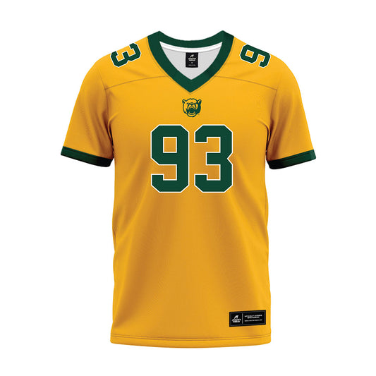 Baylor - NCAA Football : Dylan Schaub - Gold Premium Football Jersey-0