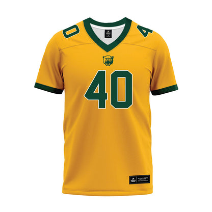 Baylor - NCAA Football : Kyler Jordan - Gold Premium Football Jersey