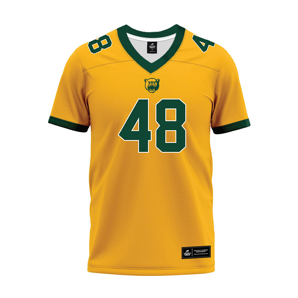 Baylor - NCAA Football : Jad Darkazalli - Gold Premium Football Jersey-0