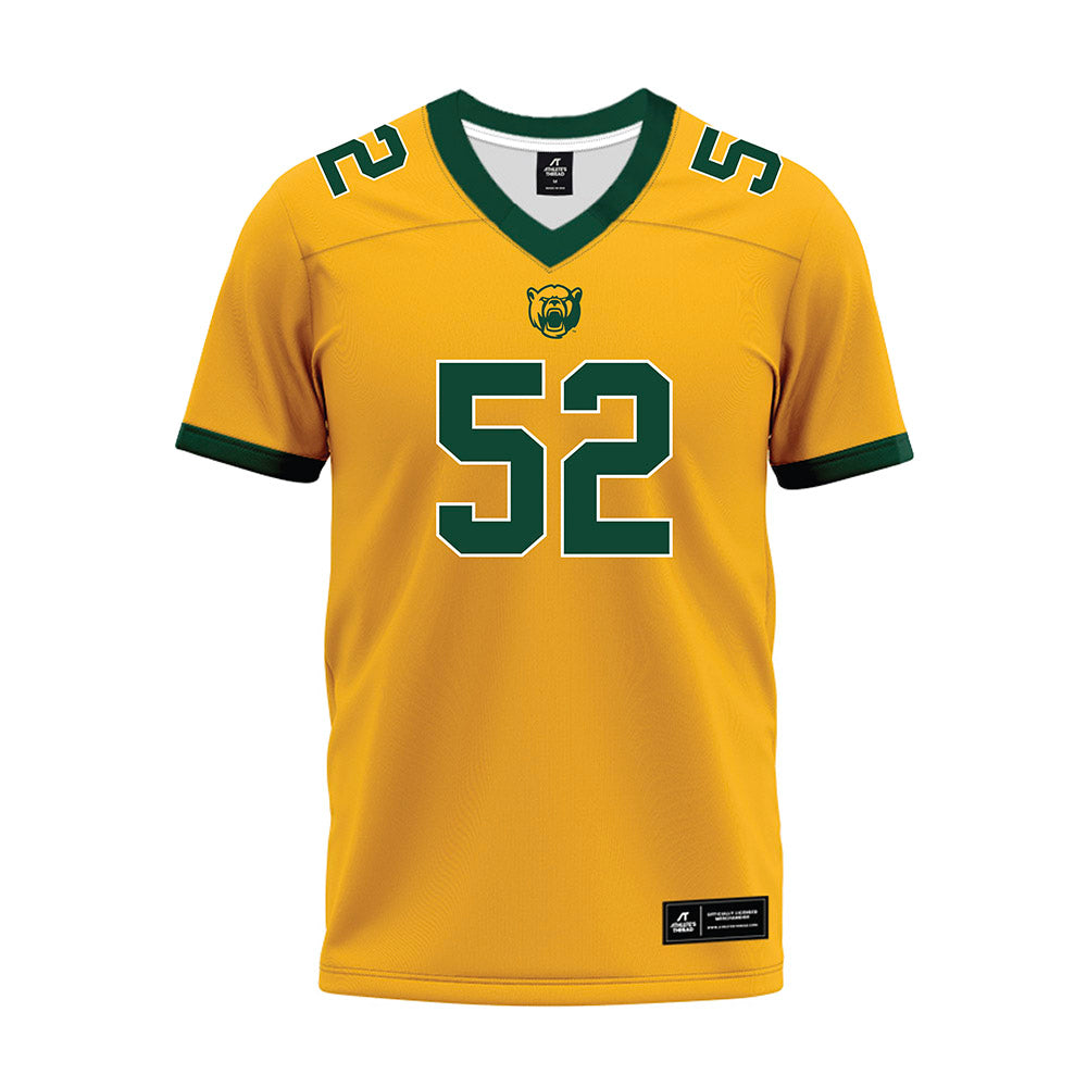 Baylor - NCAA Football : Ryan Davis - Gold Premium Football Jersey-0