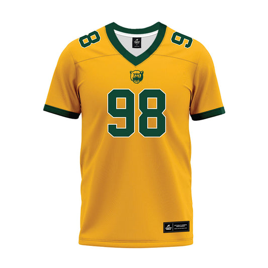 Baylor - NCAA Football : Jackson Blackwell - Gold Premium Football Jersey-0