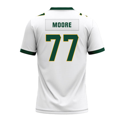 Baylor - NCAA Football : Logan Moore - White Premium Football Jersey-1