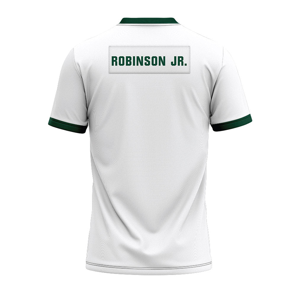 Baylor - NCAA Football : Donel Robinson Jr. - White Premium Football Jersey-1