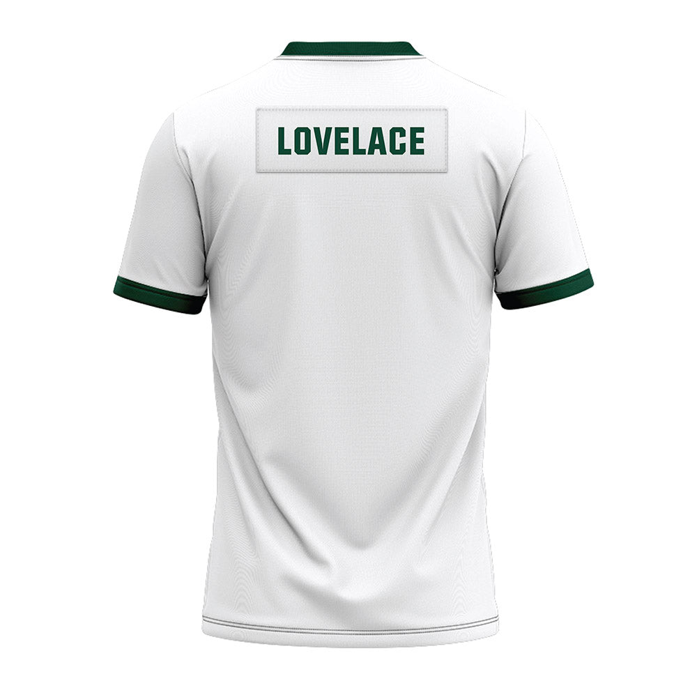 Baylor - NCAA Football : Cooper Lovelace - White Premium Football Jersey-1