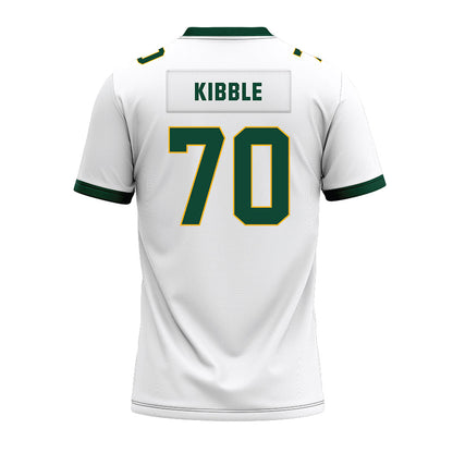 Baylor - NCAA Football : Nate Kibble - White Premium Football Jersey-1