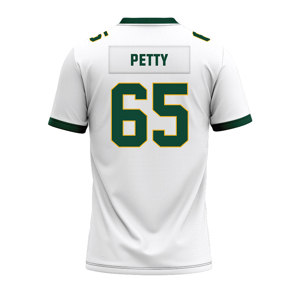 Baylor - NCAA Football : Lawson Petty - White Premium Football Jersey-1