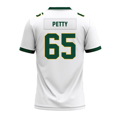 Baylor - NCAA Football : Lawson Petty - White Premium Football Jersey-1