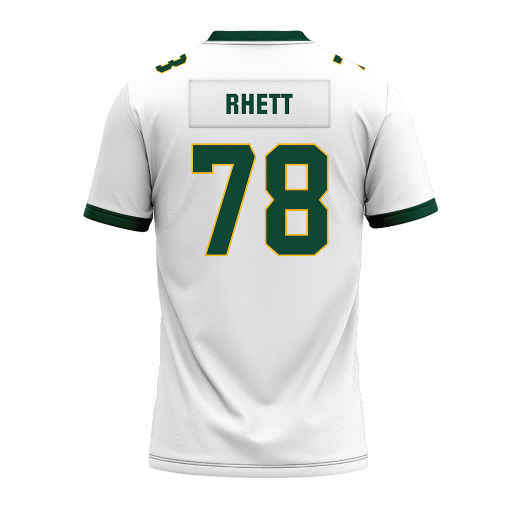 Baylor - NCAA Football : Cole Rhett - White Premium Football Jersey-1