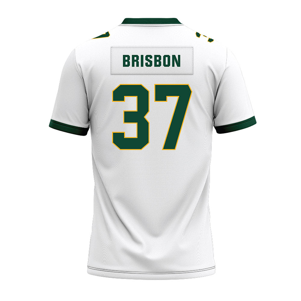 Baylor - NCAA Football : Demetrius Brisbon - White Premium Football Jersey-1