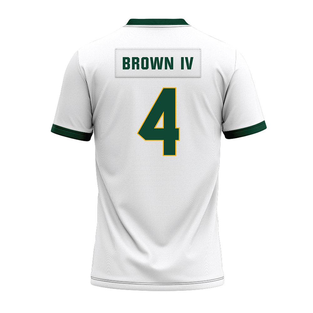 Baylor - NCAA Football : Louis Brown IV - White Premium Football Jersey-1