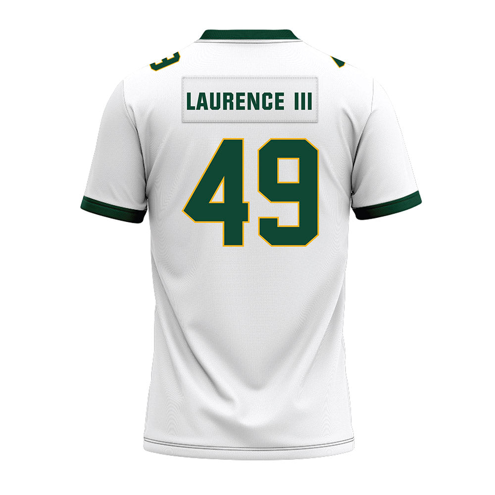 Baylor - NCAA Football : Trey Laurence III - White Premium Football Jersey