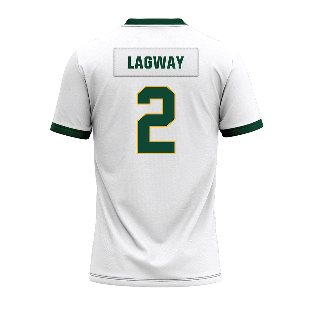 Baylor - NCAA Football : DJ Lagway - White Premium Football Jersey-1