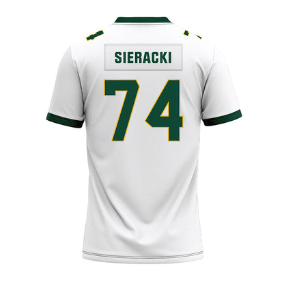 Baylor - NCAA Football : kaden sieracki - White Premium Football Jersey