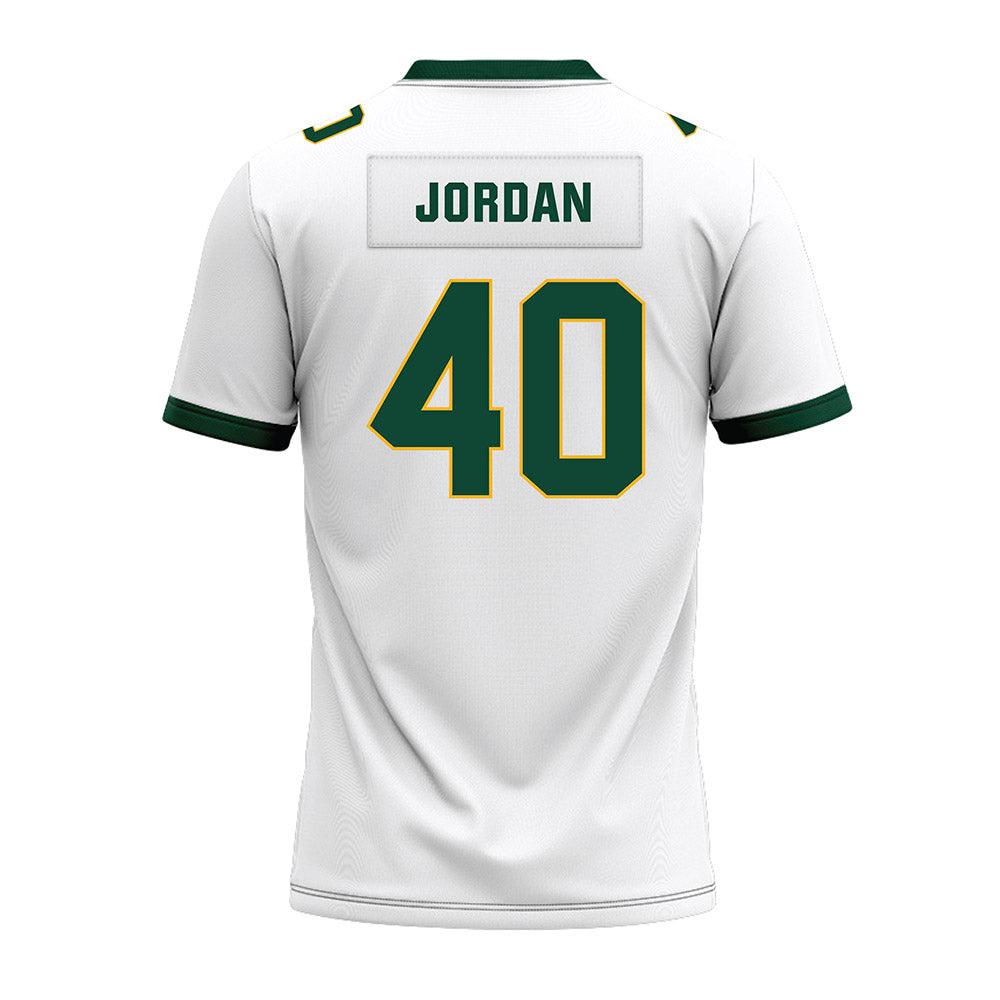 Baylor - NCAA Football : Kyler Jordan - White Premium Football Jersey