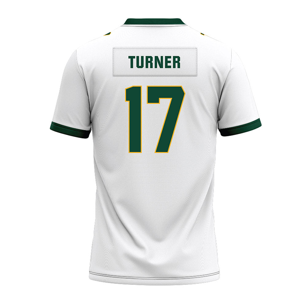 Baylor - NCAA Football : Tyler Turner - White Premium Football Jersey-1
