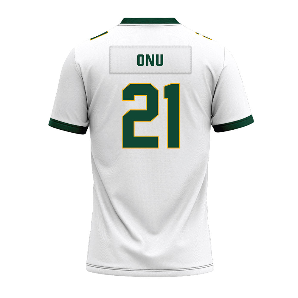 Baylor - NCAA Football : Bo Onu - White Premium Football Jersey-1