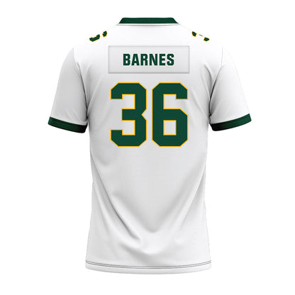 Baylor - NCAA Football : Travion Barnes - White Premium Football Jersey-1