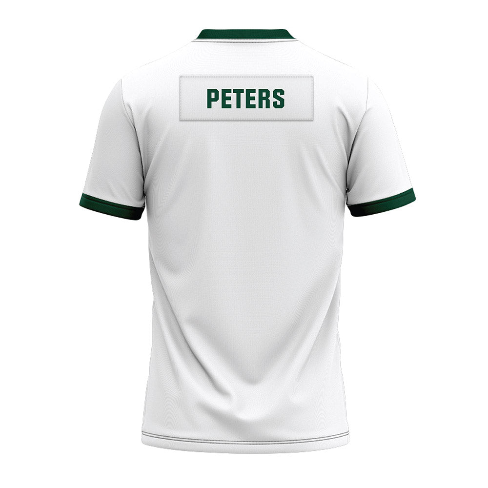 Baylor - NCAA Football : Davion Peters - White Premium Football Jersey-1