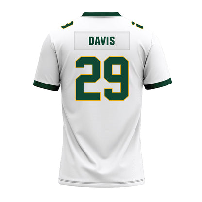 Baylor - NCAA Football : Jordan Davis - White Premium Football Jersey-1