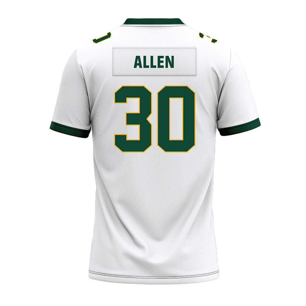 Baylor - NCAA Football : Michael Allen - White Premium Football Jersey-1