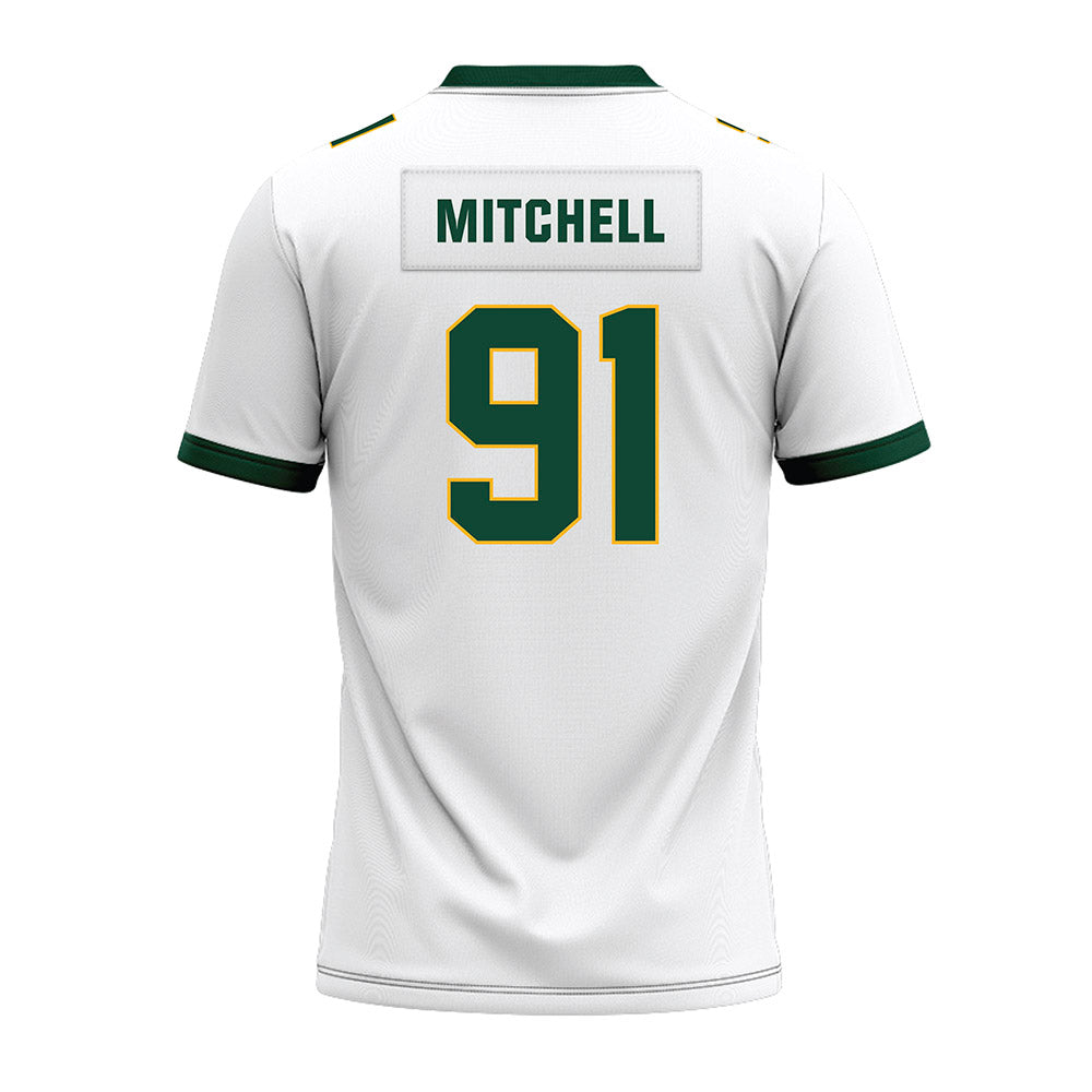 Baylor - NCAA Football : Traevon Mitchell - White Premium Football Jersey-1