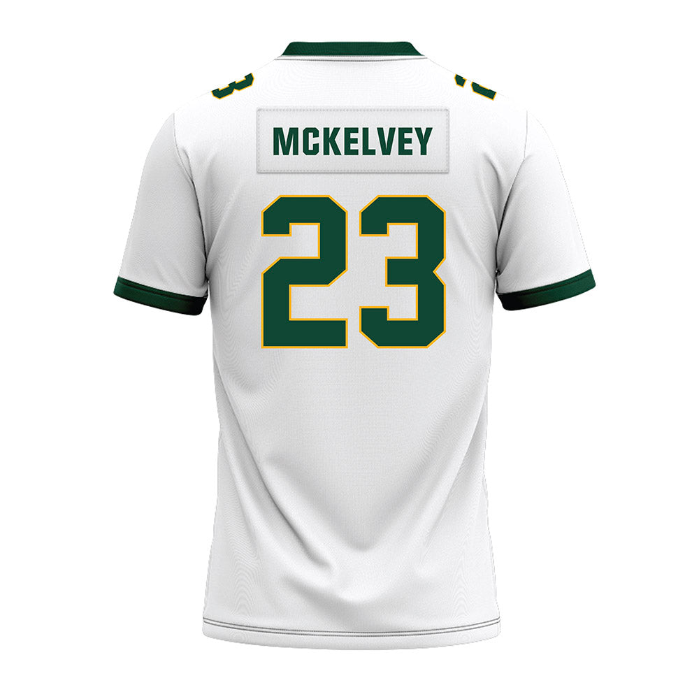 Baylor - NCAA Football : Stilton McKelvey - White Premium Football Jersey-1