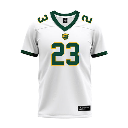 Baylor - NCAA Football : Michael Turner - White Premium Football Jersey-0