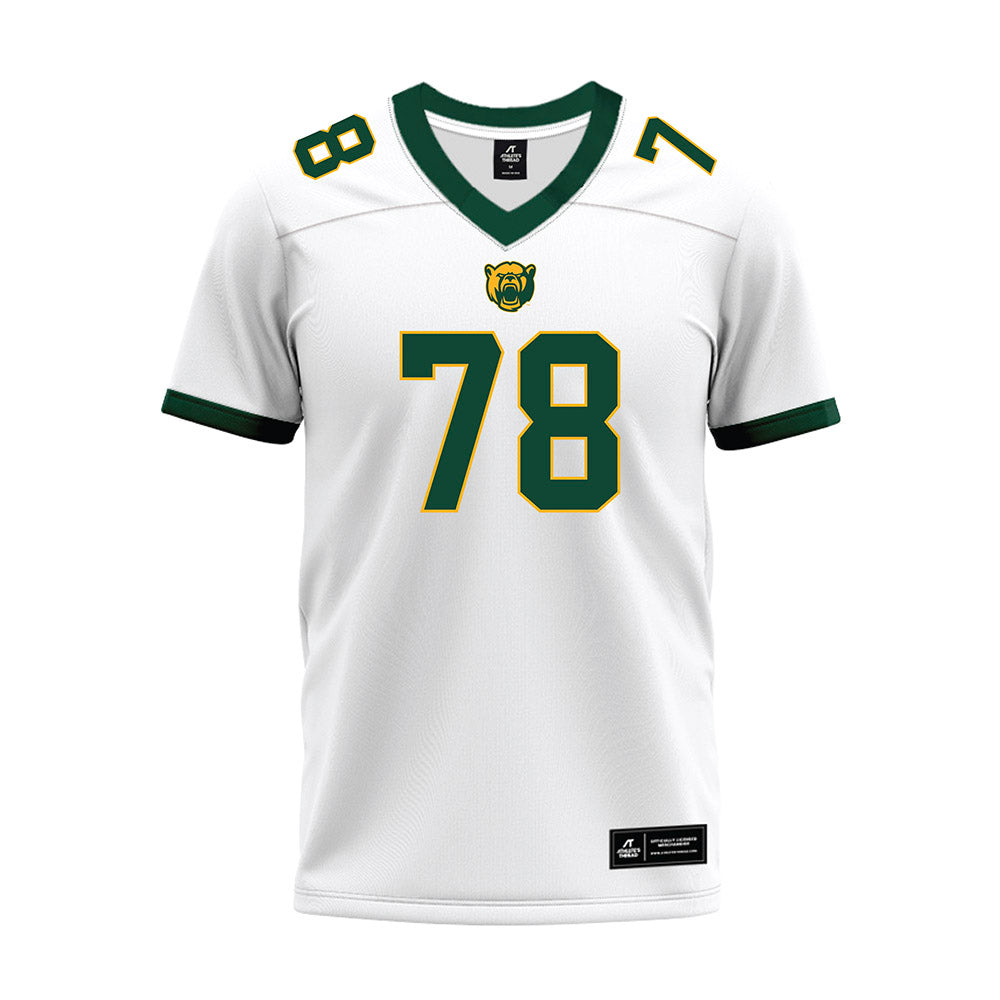 Baylor - NCAA Football : Cole Rhett - White Premium Football Jersey-0