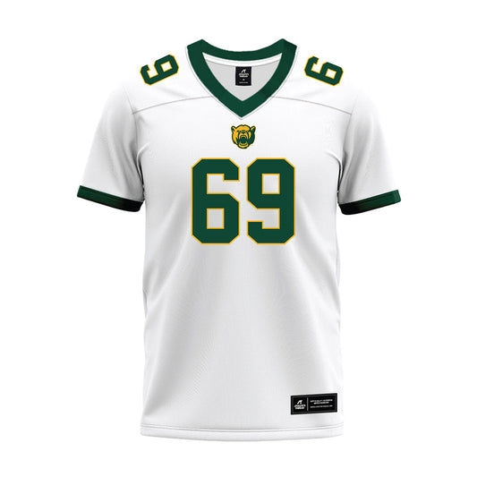 Baylor - NCAA Football : Donel Robinson Jr. - White Premium Football Jersey-0